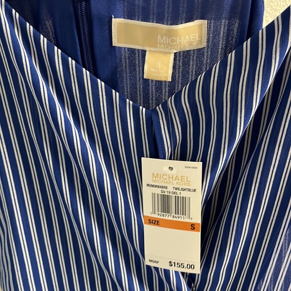 MICHAEL Michael Kors Bengal Stripe Jumpsuit - Size Small NWT - Picture 4 of 8